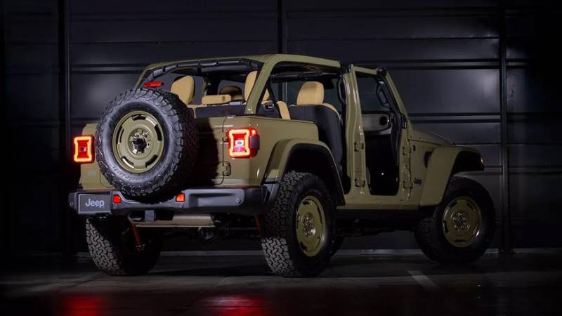 Спецверсию Jeep Wrangler посвятили оригинальному Willys