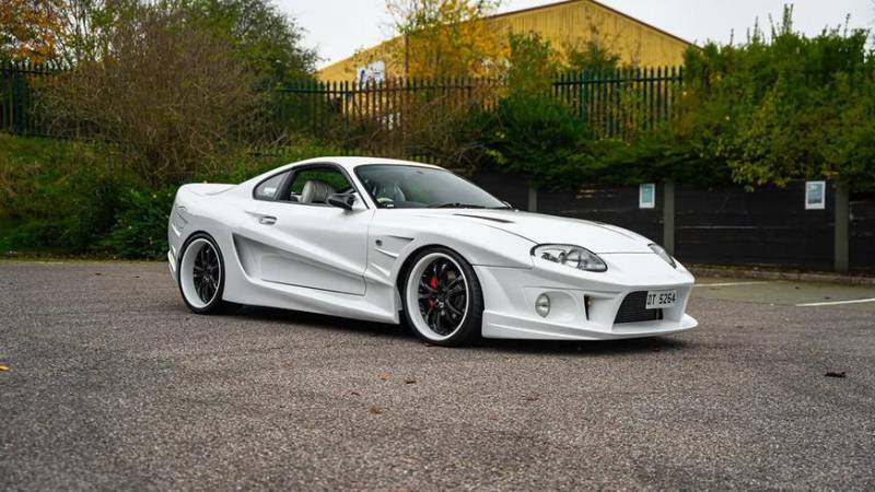 Toyota Supra с диким обвесом от Abflug уйдёт с молотка