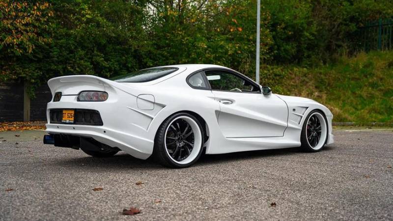 Toyota Supra с диким обвесом от Abflug уйдёт с молотка