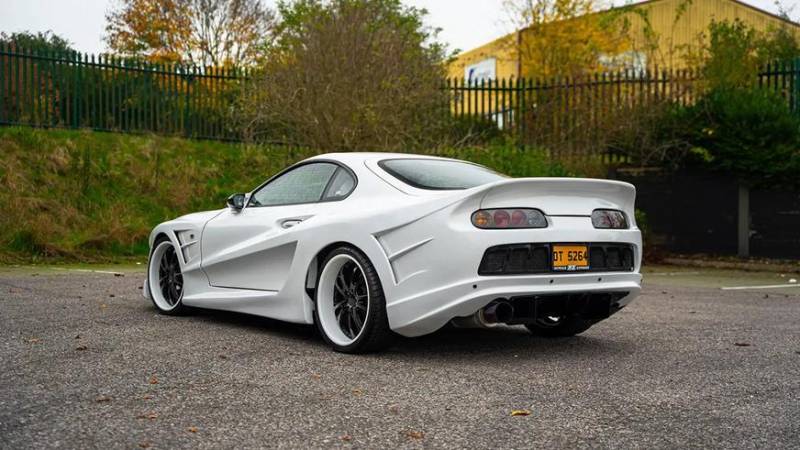 Toyota Supra с диким обвесом от Abflug уйдёт с молотка