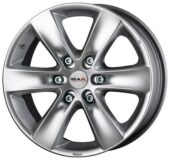 Sierra 17/7,5 ET50 Hyper silver WHS058800 MAK