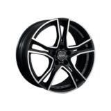 Adrenalina 18/8 ET45 Matt black + diamond cut WHS042066 OZ