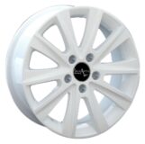 VW28 16/6,5 ET33 white WHS082013 LEGEARTIS