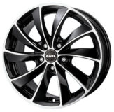 RIAL LUGANO 7.5X16 5/110 ET38 d65.1 /diamond-black front polished/ OPEL [LU75638O13-1] LU75638O131 RIAL