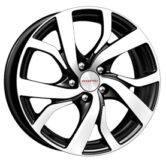 RAPID ПАЛЕРМО АЛМАЗ (KC607) 6.5X16 5/100 ET42 d57.1 /black/ [r13932] R13932 RAPID