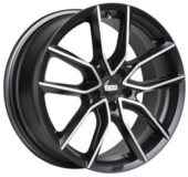 XA0205 18/8,5 ET45 Black + diamond cut WHS113363 BBS