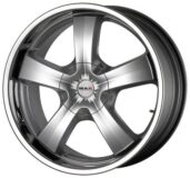 G-Five 20/9 ET35 Hyper silver steel lip WHS058988 MAK