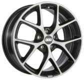 SR 17/7,5 ET42 Vulcano grey diamond cut WHS112941 BBS