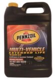 MULTI-VEHICLE EXTENDED LIFE Antifreeze AND SUMMER Coolant 50/50 PRedILUTED 071611915298 PENNZOIL