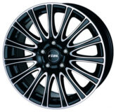 RIAL RAVENNA 8.0X18 5/120 ET43 d72.6 /diamond-black front polished/ BMW [RA80843W13-1] RA80843W131 RIAL