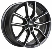 XA0101 19/8,5 ET32 Black + diamond cut WHS113368 BBS