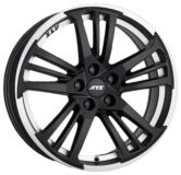 Prazision 19/8,5 ET30 Racing black double lip polished WHS063387 ATS