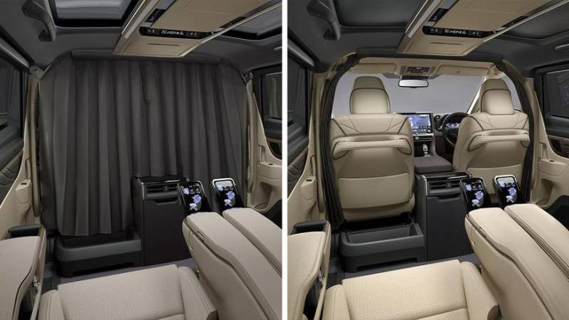 Toyota Alphard стал четырёхместным плагин-гибридом