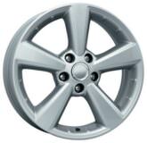 КиК KC508 (17_QASHQAI) 6.5X17 5/114.3 ET40 d66.1 /silver/ [28488] 28488 КИК