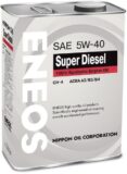 SUPER DIESEL CH-4 5W-40, 0.946л 8801252021674 ENEOS