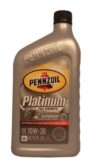 Platinum SAE 10W-30 Full Synthetic Motor Oil 071611915106 PENNZOIL