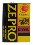 Zepro Diesel Fully Synthetic 5W-40 FIA88986L4L IDEMITSU