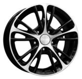 RAPID МУЛЕН РУЖ АЛМАЗ (KC568) 6.5X16 5/114.3 ET47 d66.1 /black/ [r9721] R9721 RAPID