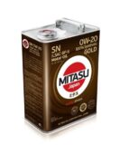 GOLD 0W-20, 4л MJ1024 MITASU